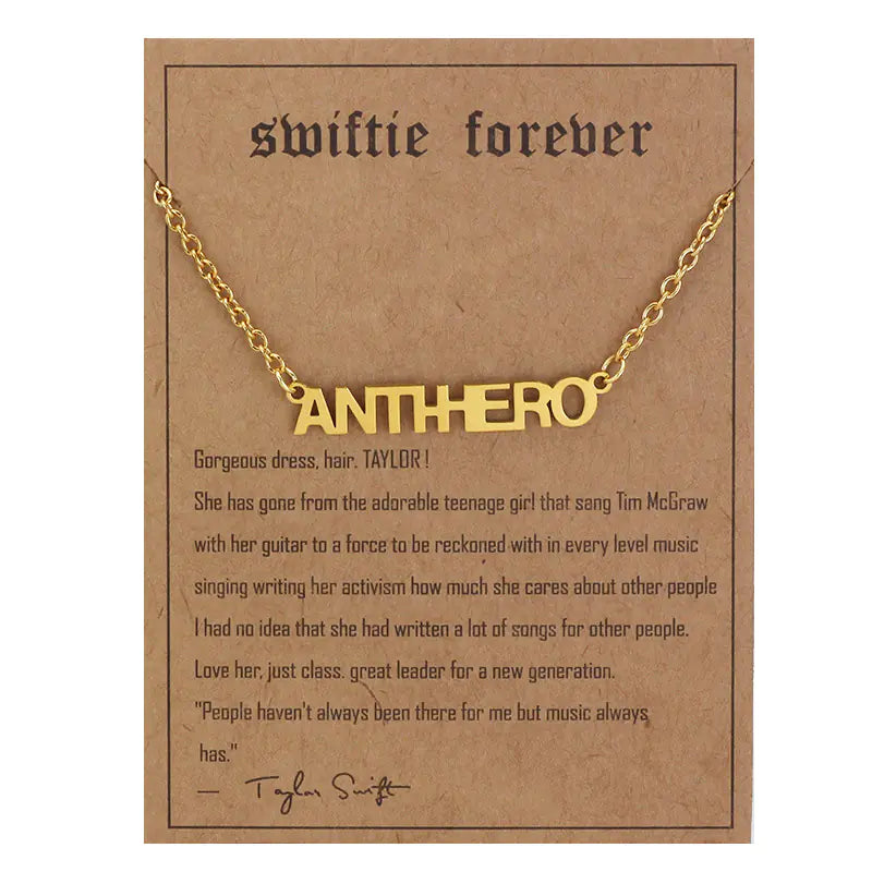 Artist Inspired Signature Necklace