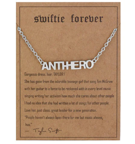 Artist Inspired Signature Necklace