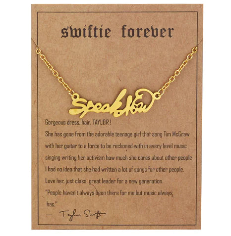 Artist Inspired Signature Necklace