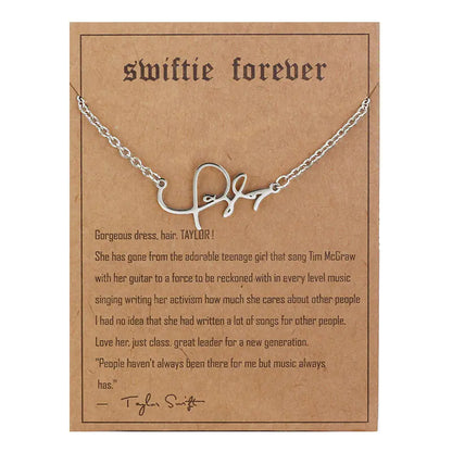 Artist Inspired Signature Necklace