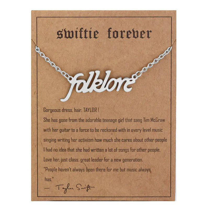 Artist Inspired Signature Necklace