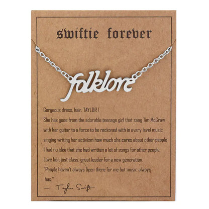 Artist Inspired Signature Necklace