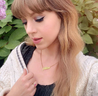 Artist Inspired Signature Necklace