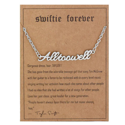 Artist Inspired Signature Necklace