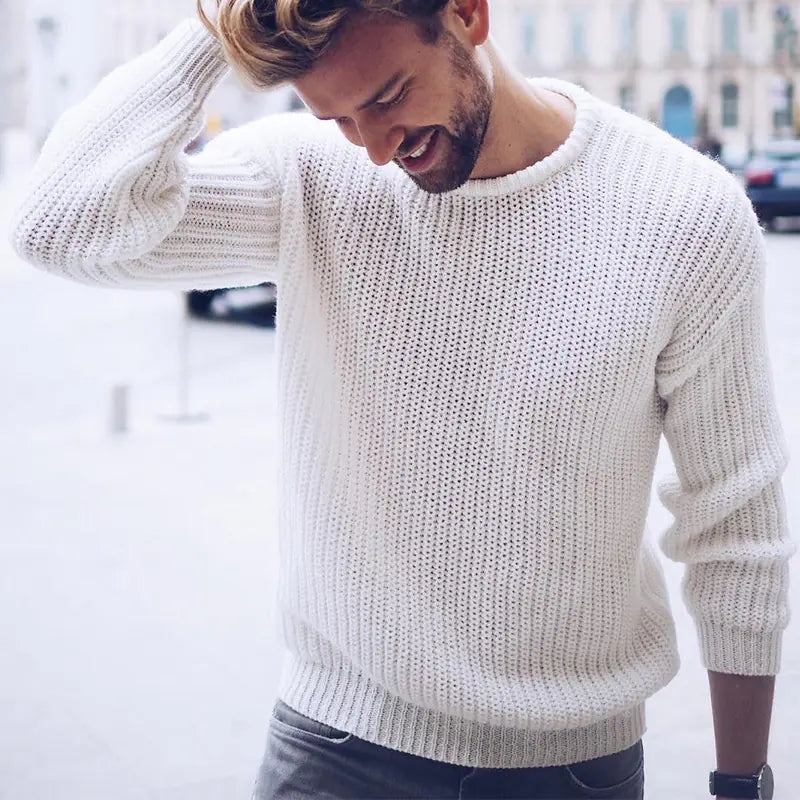 Men's Essential Knit Sweater