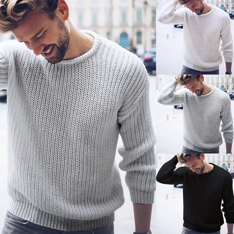 Men's Essential Knit Sweater