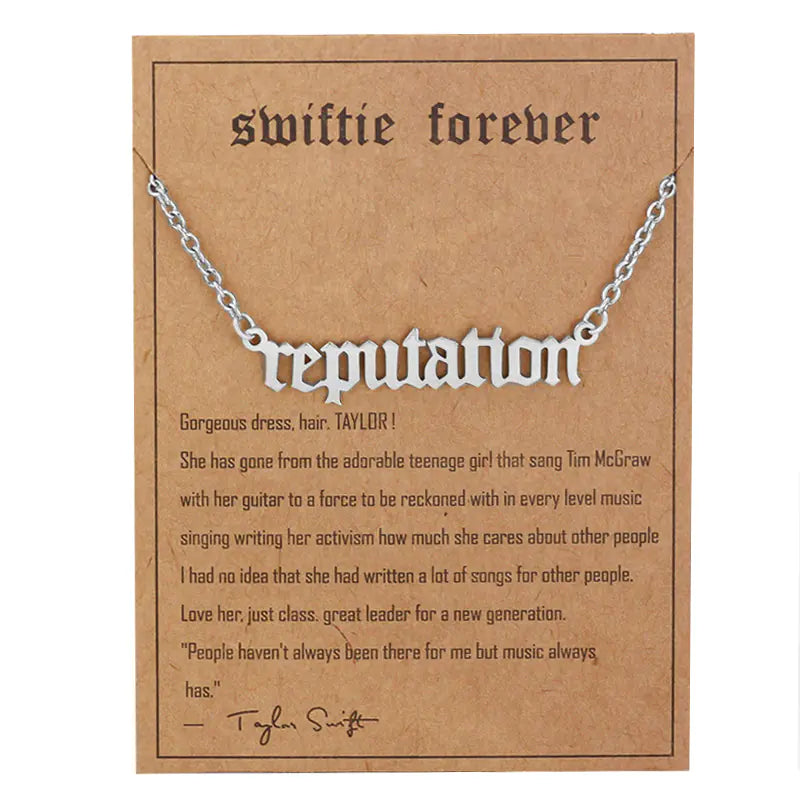 Artist Inspired Signature Necklace