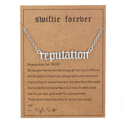 Artist Inspired Signature Necklace