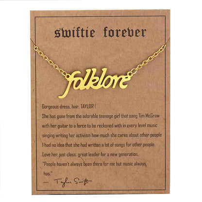 Artist Inspired Signature Necklace