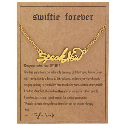 Artist Inspired Signature Necklace