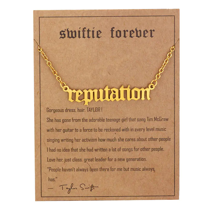 Artist Inspired Signature Necklace