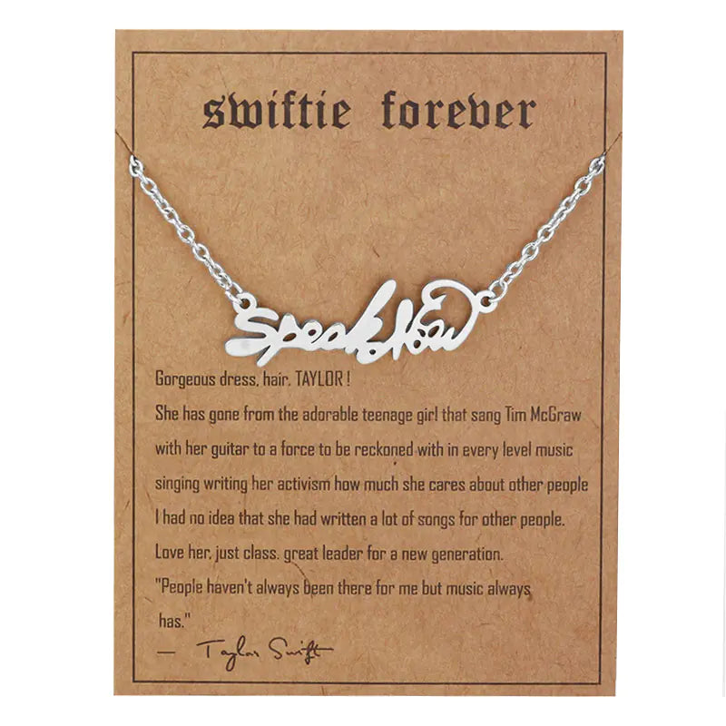 Artist Inspired Signature Necklace